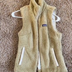 patagonia fur vest